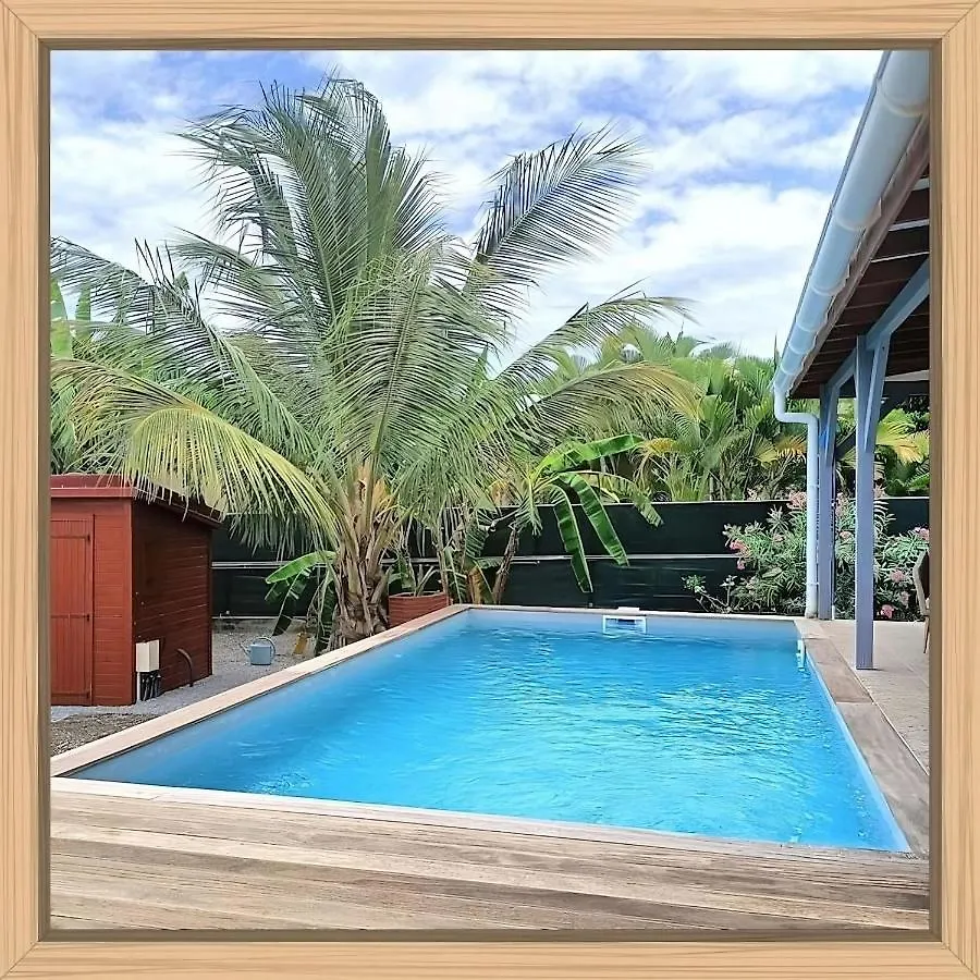 Evasion Tropicale Villa Cosy Avec Piscine Et Bungalow Saint-Louis